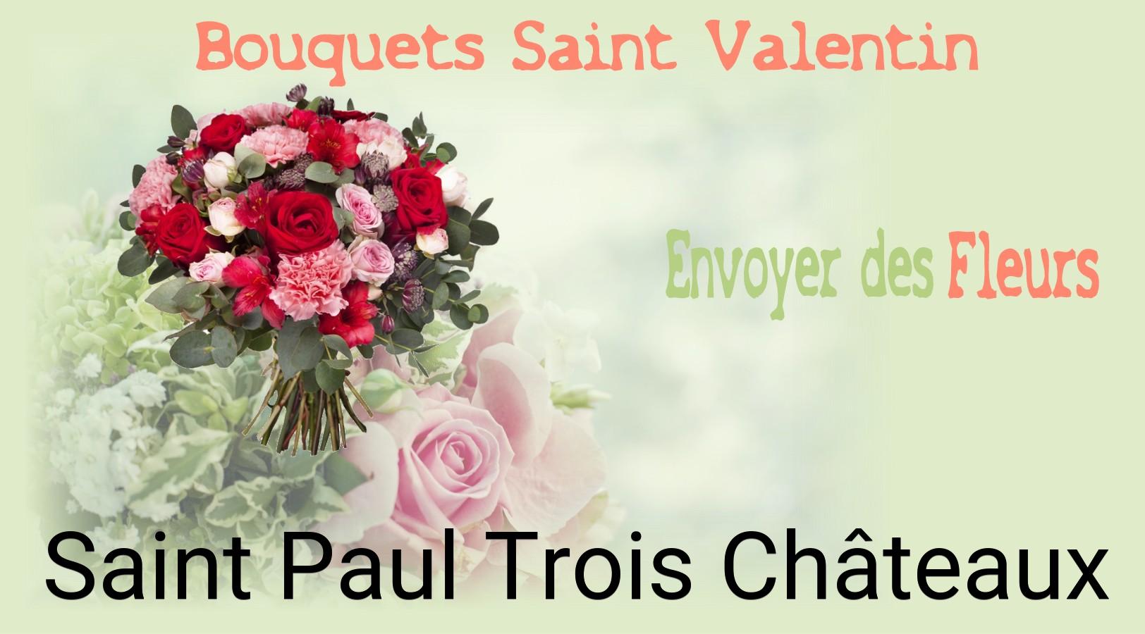 Roses de Saint-Valentin livrées à Saint-Paul-Trois-Châteaux